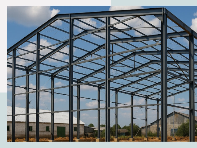 Быстровозводимые ангары от СтальСтрой-Кмр по цене 624 руб.