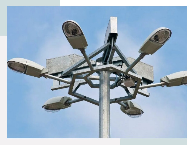 Монтаж осветительных мачт в Кемерово