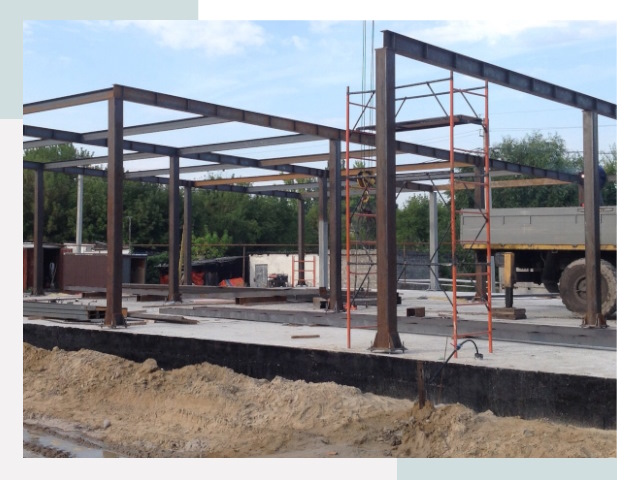 Фундамент для ангаров в Кемерово