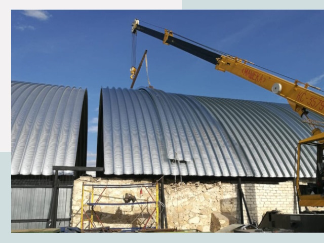 Реконструкция ангаров в Кемерово от 624 руб.