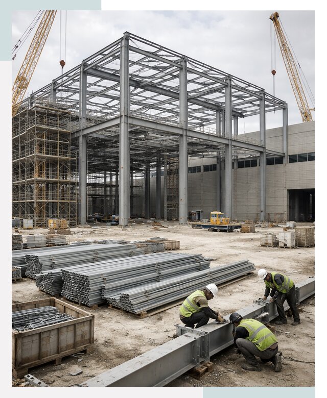 Строительство логистического центра в Кемерово от 7805 р. | СтальСтрой-Кмр