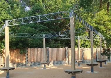 Терраса из металлоконструкций под ключ, проектирование, изготовление и монтаж от СтальСтрой-Кмр